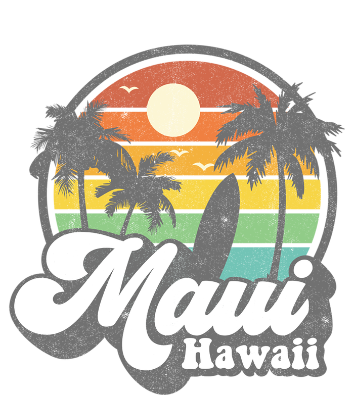 Vintage Maui Hawaii Hawaiian Beach Surfing T-Shirt