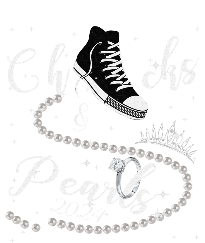 Chucks And Pearls 2024 Kamala Harris 2024 Vote For President Gift T-Shirt