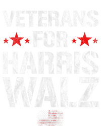 Veterans For Harris 2024 Kamala Harris Tim Walz Veteran Usa T-Shirt