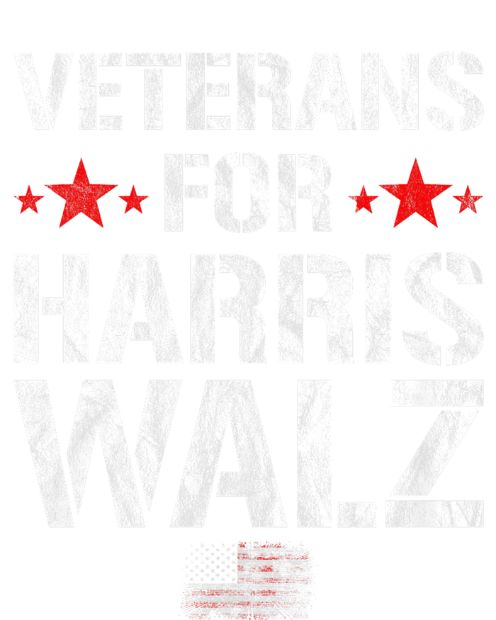 Veterans For Harris 2024 Kamala Harris Tim Walz Veteran Usa T-Shirt