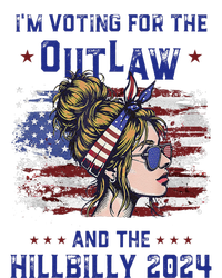 IM Voting For The Outlaw And The Hillbilly 2024 Us Flag Gift T-Shirt