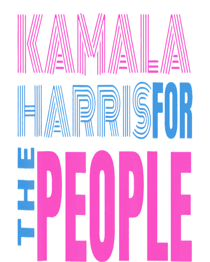 Kamala Harris For The People Tall Long Sleeve T-Shirt