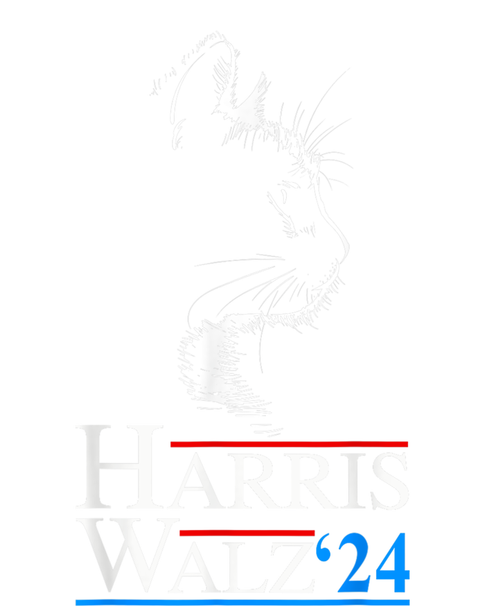 Harris Waltz 2024 Cat Election Kamala Harris Tim Walz 2024 Kids Long Sleeve Shirt