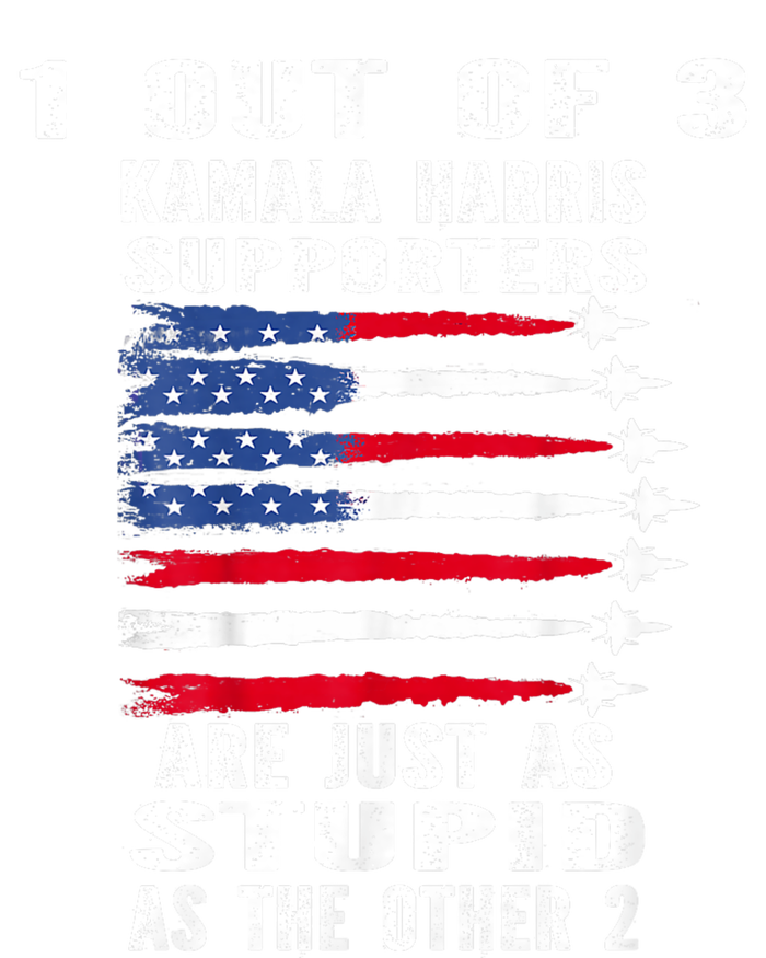 Funny Trump 1 Out Of 3 Kamala Harris Supporters Sweatshirt Cinch Pack Bag