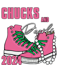 Chucks And Pearls IM With Her Kamala 2024 Baby Bodysuit