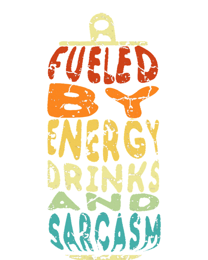 Funny Retro Sarcastic Energy Drink Caffeine Lover T-Shirt