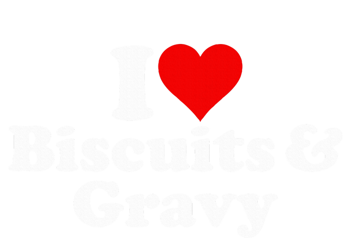 I Love Heart Biscuits And Gravy Kids Sweatshirt