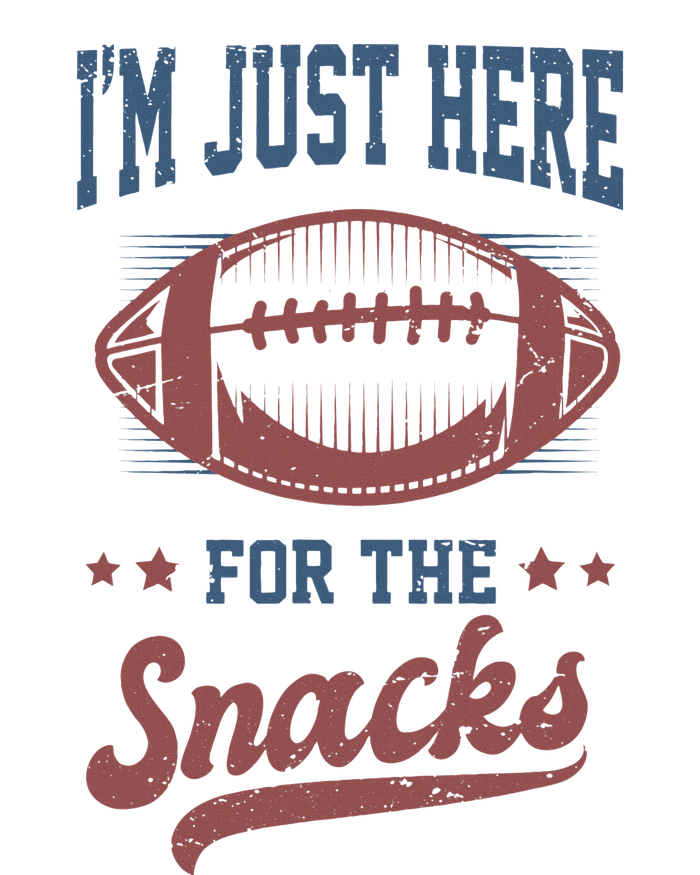 IM Just Here For The Snacks Funny Fantasy Football League T-Shirt