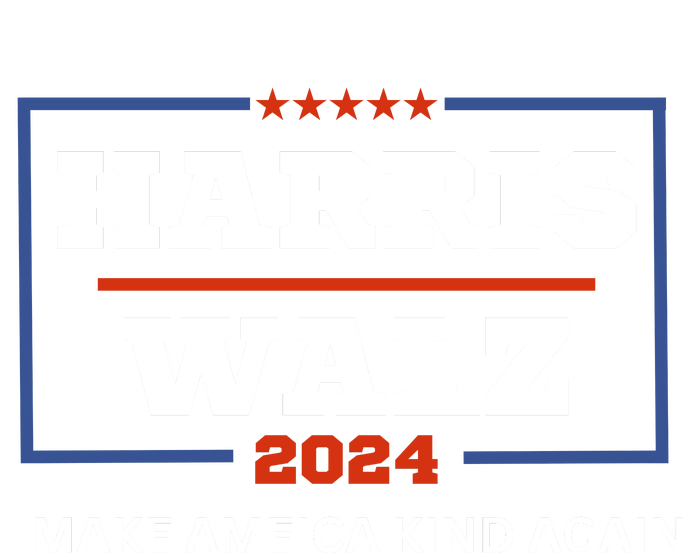 Harris Walz 2024 Make America Kind Again Harris Waltz Quote T-Shirt