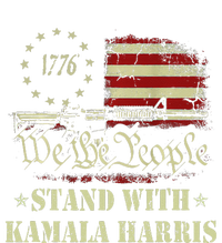 We The People Stand With Kamala Harris 2024 American Flag Daily Commute Backpack