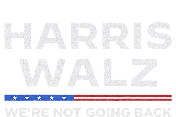 Harris Walz 2024 WeRe Not Going Back Waltz Vote President Metallic Star Ornament