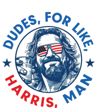 Dudes For Harris Kamala 2024 Madam President Democrat Knit Cap Winter Beanie