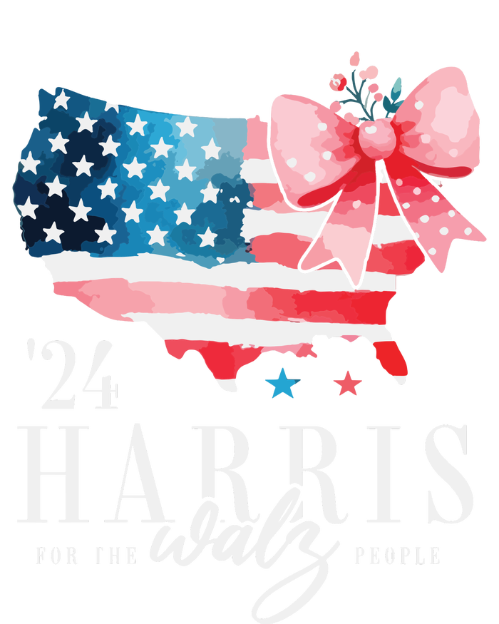 Madam President Kamala Harris 2024 Coquette Clothes Tim Walz T-Shirt