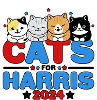 Cats For Harris Vote Kamala Harris 2024 Election T-Shirt