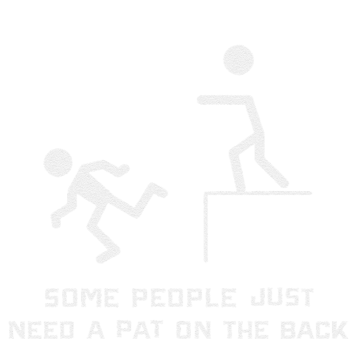 Pat On The Back Funny Adult Sarcastic Design T-Shirt