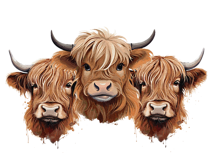 Scottish Hairy Highland Cows Apparel Coos Family Fun Cool Comfort Performance Bucket Hat