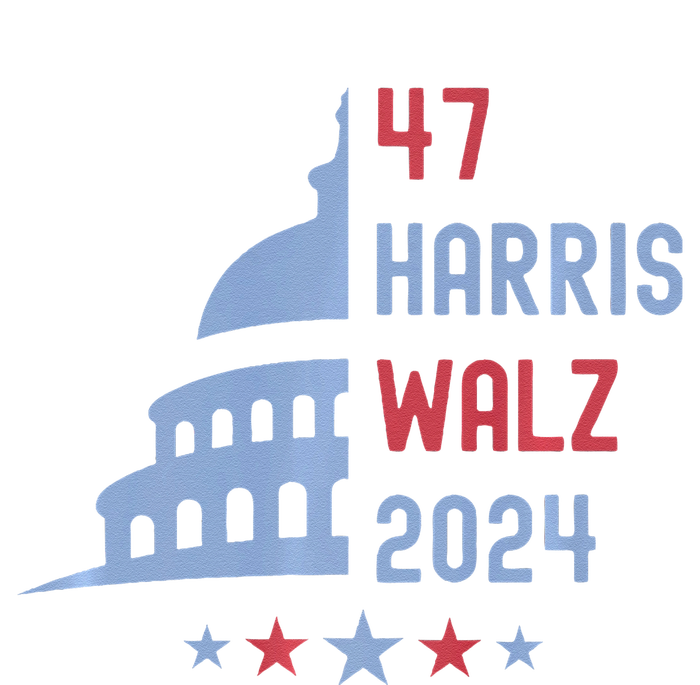 Political Democrat 47 Presidential Election 2024 Harris Walz Toddler T-Shirt