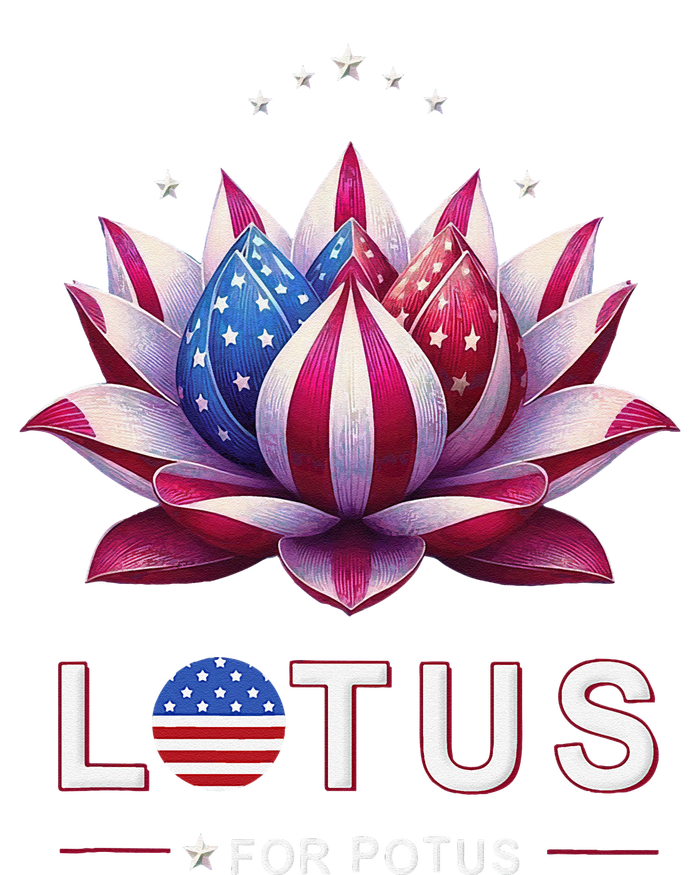 Lotus For Potus Kamala Harris 2024 President Trend Election T-Shirt