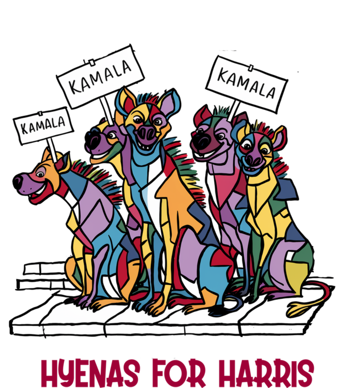 Funny Anti Kamala Harris Hyenas For Harris T-Shirt