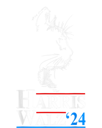 Harris Waltz 2024 Election Funny Cat Kamala Harris Tim Walz T-Shirt