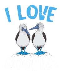 I Love Boobies Funny Blue Footed Canvas