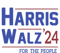 Harris Walz 2024 President American Flag Kamala Harris Waltz Garment-Dyed Sweatshirt