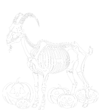 Goat Skeleton Birthday Halloween T-Shirt