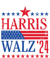 Vintage Harris Walz 2024 American Flag 2024 Harris Election Premium Sustainable Beanie