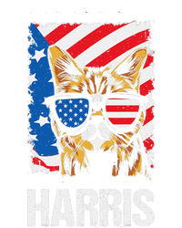 This Childless Cat Lady Is Voting Kamala Harris 2024 Women's Tri-Blend 3/4-Sleeve Raglan Shirt