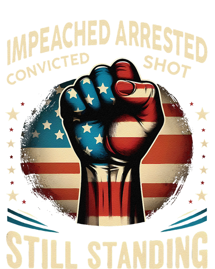 Impeached Arrested Convicted Shot Still Standing Graphic PosiCharge Competitor Tank