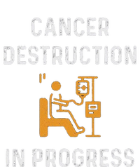 Fighting Cancer Destruction In Progress Tall Hoodie