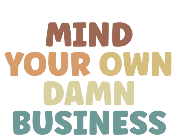 Harris Walz 2024 Mind Your Own Damn Business Kids T-Shirt