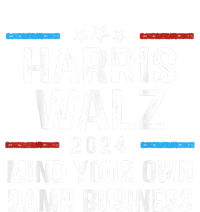 Harris Walz Waltz 2024 Mind Your Own Damn Business T-Shirt