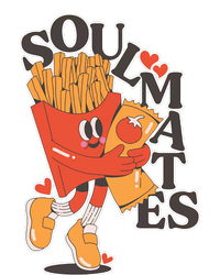 Soulmates Fries Kids Hoodie