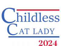 Less Cat Lady 2024 Ladies Is Voting Kamala Gift Coaster