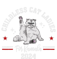 Childless Cat Ladies For Kamala Harris 2024 Election Tie-Dye T-Shirt