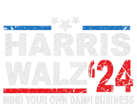 Harris Walz Waltz Mind Your Own Damn Business Canvas