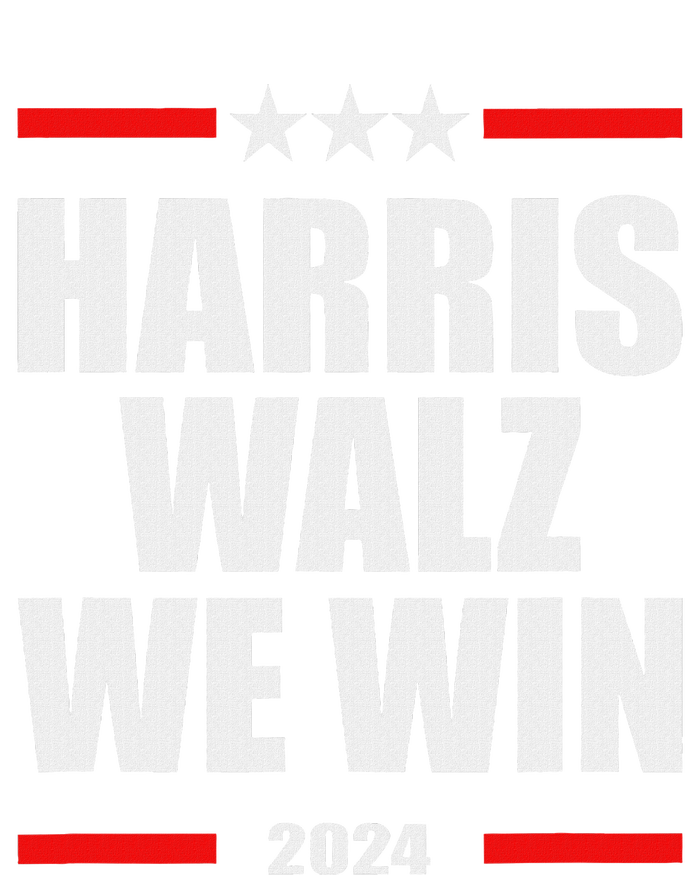 Classic Retro Vote For Harris Walz We Win 2024 Election Women's Fleece Hoodie