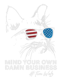 Walz Mind Your Own Damn Business Harris Waltz Cat Lady Performance Fleece Hoodie