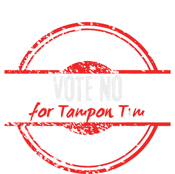 Vote No For Tampon Tim Walz Vice President Kommiebla Satire Tall T-Shirt