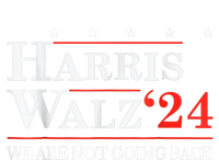 Harris Waltz We Are Not Going Back Kamala Harris 2024 Flexfit Unipanel Trucker Cap