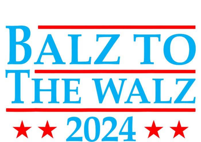 Balz To The Walz 2024 Kamala Harris Tim Waltz Election T-Shirt