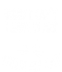 Sorry I CanT I Have Plans With My Cat Lovers Funny Cat Sweatshirt Cinch Pack Bag