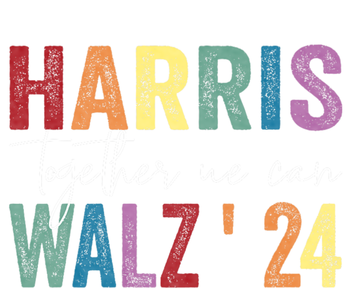 Harris Walz Together We Can Election Lgbt Harris Walz Waltz Women's Racerback Tank