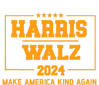 Harris Walz 2024 Make America Kind Again Harris Waltz Quote Tall Long Sleeve T-Shirt