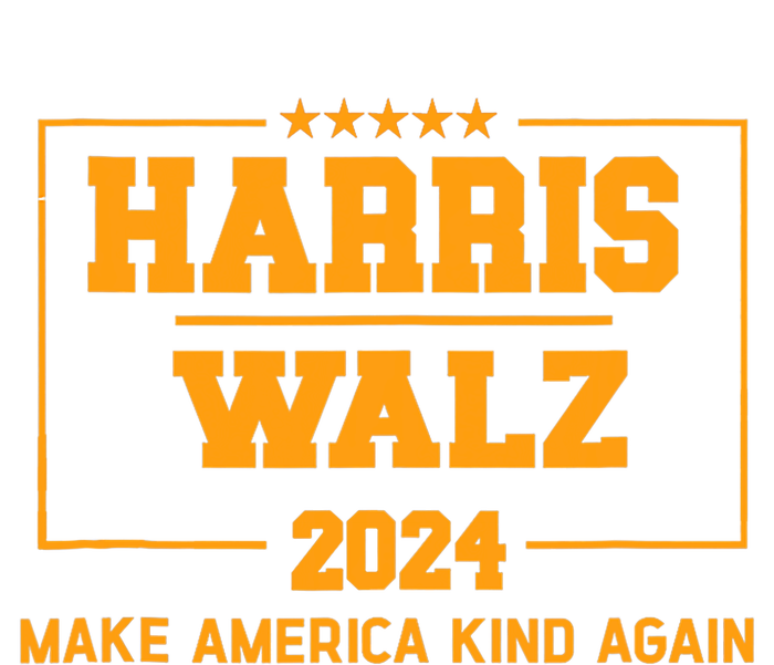 Harris Walz 2024 Make America Kind Again Harris Waltz Quote Tall Long Sleeve T-Shirt