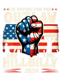 Im Voting For The Outlaw And The Hillbilly 2024 Us Flag T-Shirt