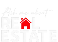 Real Estate Agent Funny Realtors Ask Me About Real Estate Women's Strappy Tank