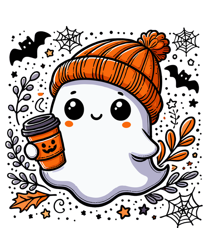 Cute Halloween For Wo Ghost Coffee City Backpack