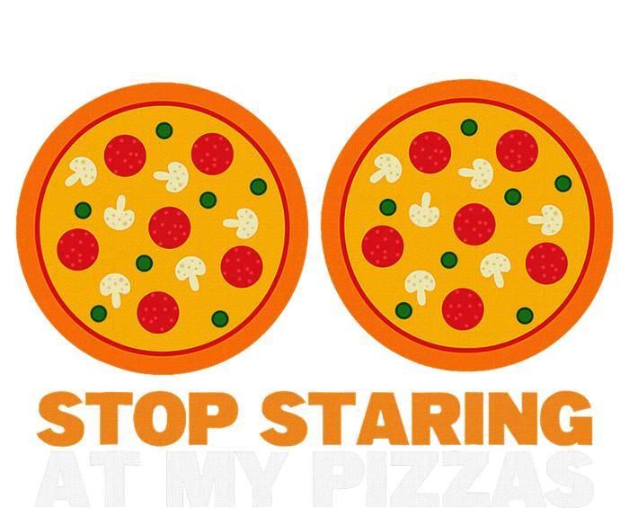 Stop Staring At My Pizza Party Women Funny Pizza Ladies Long Sleeve Shirt